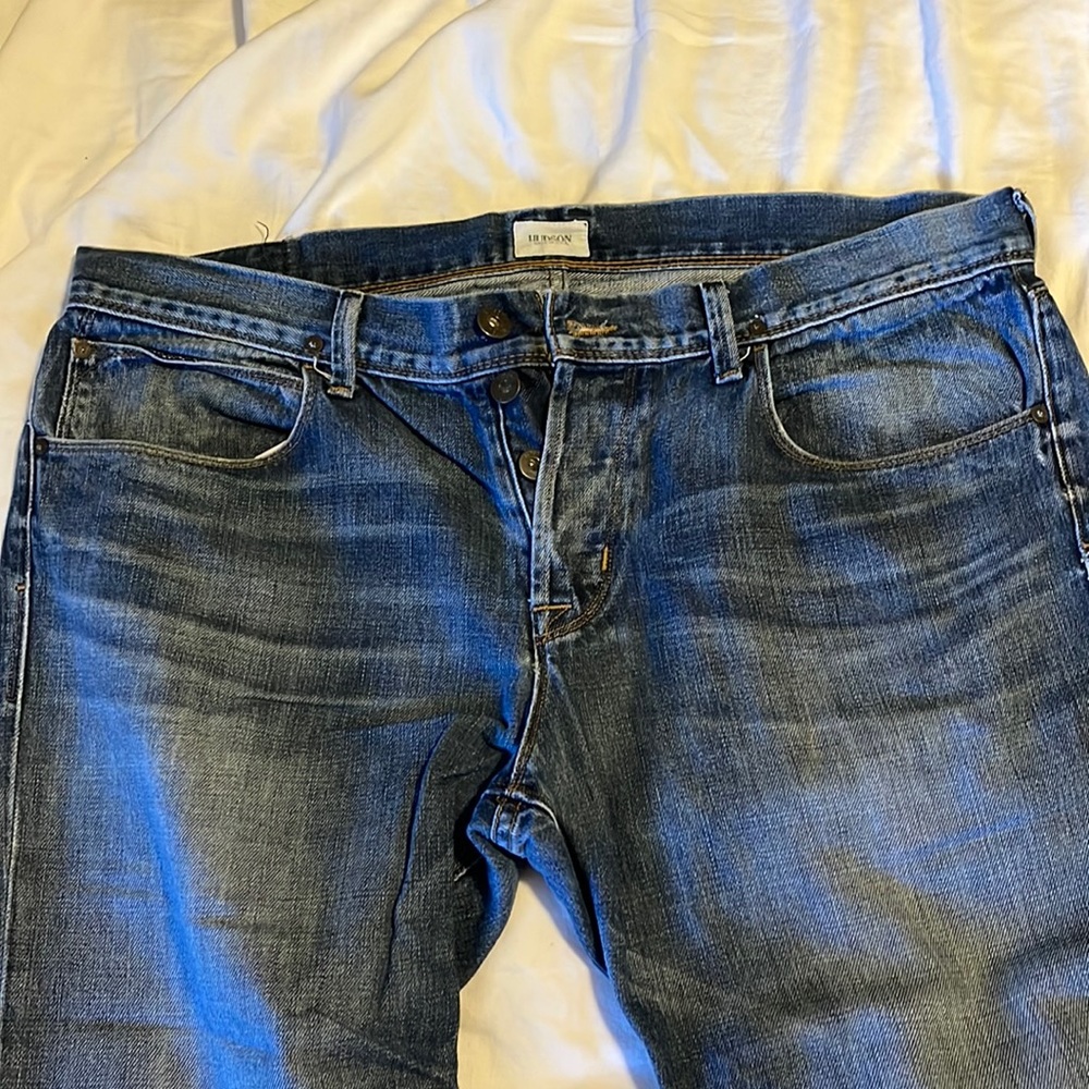 Hudson mens jeans size 38